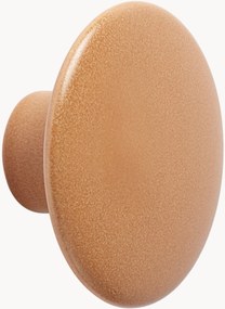 Gancio da parete in legno di quercia Dots, Ø 9 cm