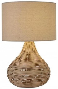 Searchlight EU700978 - Lampada da tavolo 1xE14/7W/230V rattan