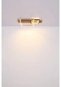 Globo 67289D1 - Plafoniera a LED VANNI, 24W/230V, marrone/nero