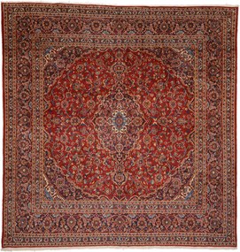 Kashan Tappeto persiano 290 x 300 Rosa (Iran) Annodato A Mano