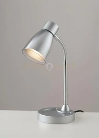 Lampada da tavolo arkimede orientabile silver 1 luce attacco e14 13...