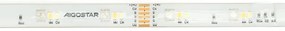 Aigostar - Striscia LED RGBW 5m MESH LED/24W/230V 2700-6500K + +TC