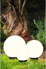 Eglo 48483 - Set da 3 lampade solari LED con sensore PUGLIA, LED/1800 mAh, IP44, nere