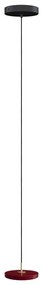 Lampada a sospensione a LED rossa con paralume in metallo ø 15 cm Asteria Micro - UMAGE