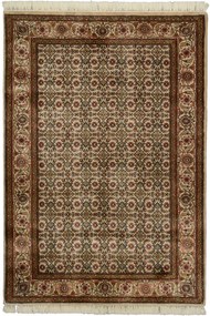 Herati Tappeto orientale 180x120 Beige (Indian) Annodato A Mano