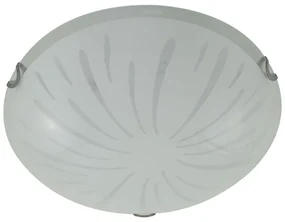 Plafoniera neoclassico Cometa 3 x E27 bianco Ø 50 cm