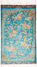 Ghom Tappeto persiano 100 x 60 (Iran) Annodato A Mano