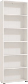 MADDIE - libreria sei ripiani moderno minimal in legno