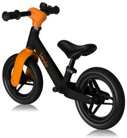 Lionelo - Bicicletta senza pedali TONI Nero/Arancione