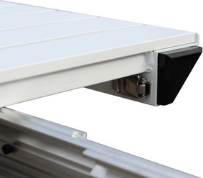 ARIZONA - consolle da giardino in alluminio allungabile