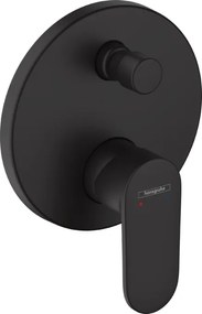 Miscelatore Monocomando doccia tondo senza parte Incasso Nero Opaco Hansgrohe Vernis Blend 71466670