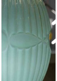 Klausen 111031 - Lampadario a sospensione con filo ELLIPTIC 1xE27/11W/230V verde