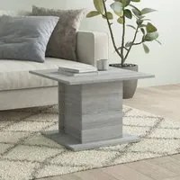 Tavolino da Salotto Grigio Sonoma 55,5x55,5x40 cm in Truciolato cod mxl 25012