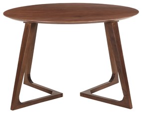 Tavolo design rotondo in legno massello L115 cm BANDOL