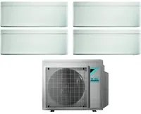 Climatizzatore Condizionatore Daikin Bluevolution Quadri Split Inverter serie STYLISH WHITE 7+7+12+18 con 4MXM80N R-32 Wi-Fi Integrato 7000+7000+12000+18000 Colore Bianco - Garanzia Italiana