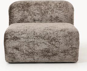 Modulo centrale in teddy-bouclé Wolke