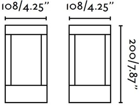 FARO 70755 - Lampada LED da esterno AGRA LED/10W/230V IP54