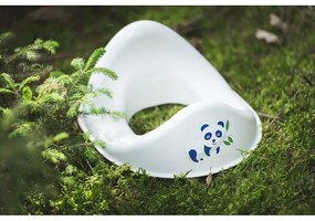 Sedile del water per bambini bianco PANDA - Rotho