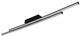 Globo 67342-24D - Plafoniera LED KIRINA LED/24W/230V 3000K nero