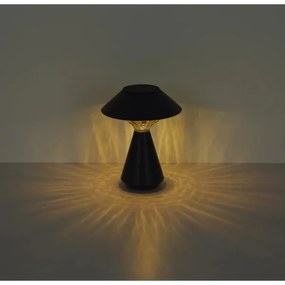 Globo 36639A - Lampada solare LED 10xLED/0,06W/1,2V IP44 nero