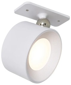Set van 4 moderne wandlampen wit incl. LED oplaadbaar - Bright