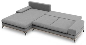 Divano letto grigio ad angolo, angolo sinistro Planet - Windsor &amp; Co Sofas