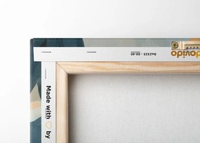 Quadro su tela – Foglie scure eleganti