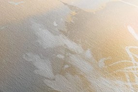 Quadro su tela – Castello magico circondato dalla natura