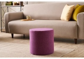 Pouf RONDO, Ø 40 cm, rosa