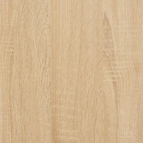 Giroletto Cassetti Rovere Sonoma 75x190 cm Legno Multistrato