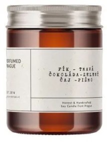 Candela in cera di soia profumata tempo di combustione 40 h #44 Chocolate, Fig, Musk – Perfumed Prague