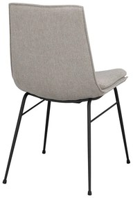 Sedie da pranzo beige in set di 2 Lowell - Rowico