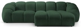 Divano angolare verde (con penisola a destra) Diana – Micadoni