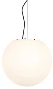 Lampada a sospensione da esterno moderna bianca 35 cm IP65 - Nura