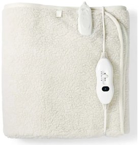 Nedis PEBL120CWT1 - Termocoperta elettrica 60W/230V 150x80 cm lana