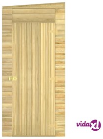 vidaXL Capanno da Giardino 100x210x218 cm in Legno di Pino Impregnato