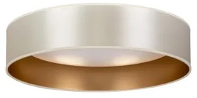 Duolla - Plafoniera LED ROLLER LED/24W/230V diametro 45 cm argento/oro