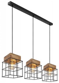 Globo 15530-3H - Lampadario su filo MERRIL 3xE27/60W/230V