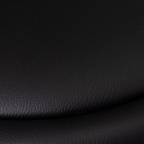 Sgabelli da bar neri ad altezza regolabile in similpelle in set di 2 (altezza seduta 72 cm) - Casa Selección