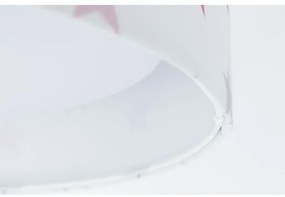 Luce LED dimmerabile GALAXY KIDS LED/24W/230V stelle bianche/rosa/grigio + tc