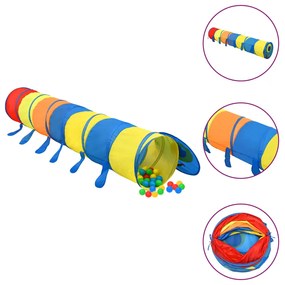 Tunnel Da Gioco Per Bambini Multicolore 145 Cm İn Poliestere /