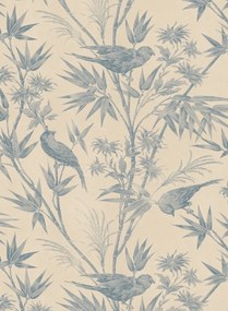 Sandberg Carta da parati Celeste - Indigo Blue