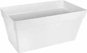 Vaso rettangolare MAXI in polipropilene - 80x39x34H cm - Colore terracotta opaco