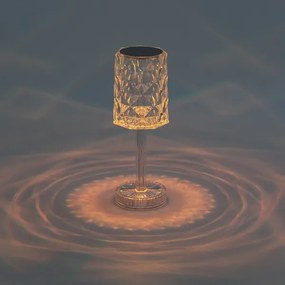 Aigostar- LED RGB Lampada da tavolo ricaricabile dimmerabile LED/1W/5V 1800mAh 26 cm + +TC