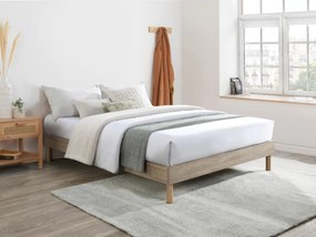 Rete a doghe 160 x 200 cm Naturale chiaro - MUCHIGAN di YSMÉE