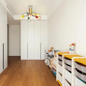 Lampadario a plafone OXFORD 5xE27/15W/230V