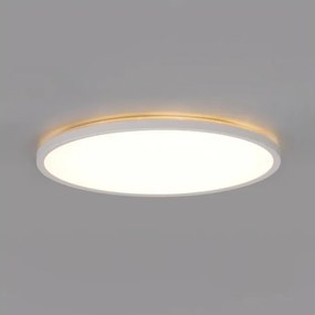 Lampada da bagno a LED con sensore NIVERA LED/12W/230V IP54 Ø 22,5 cm bianca + telecomando