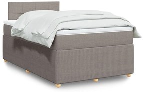 Giroletto A Molle Con Materasso Tortora 120x190 Cm İn Tessuto /