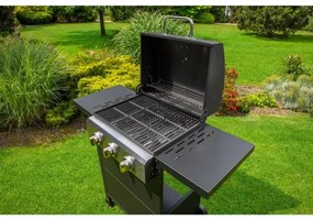 Fieldmann - Barbecue a gas 3 bruciatori nero