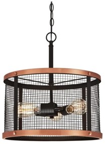 Westinghouse 63327 - Lampadario a sospensione con catena EMELIE 3xE27/60W/230V